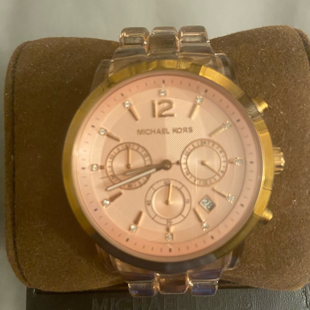 Micheal korrs rose gold watch